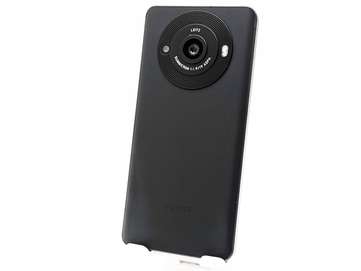 SHARP AQUOS R8 Pro 256GB A301SH バッテリー良好 SIMフリー ブラック 初期化済み zhh307m
